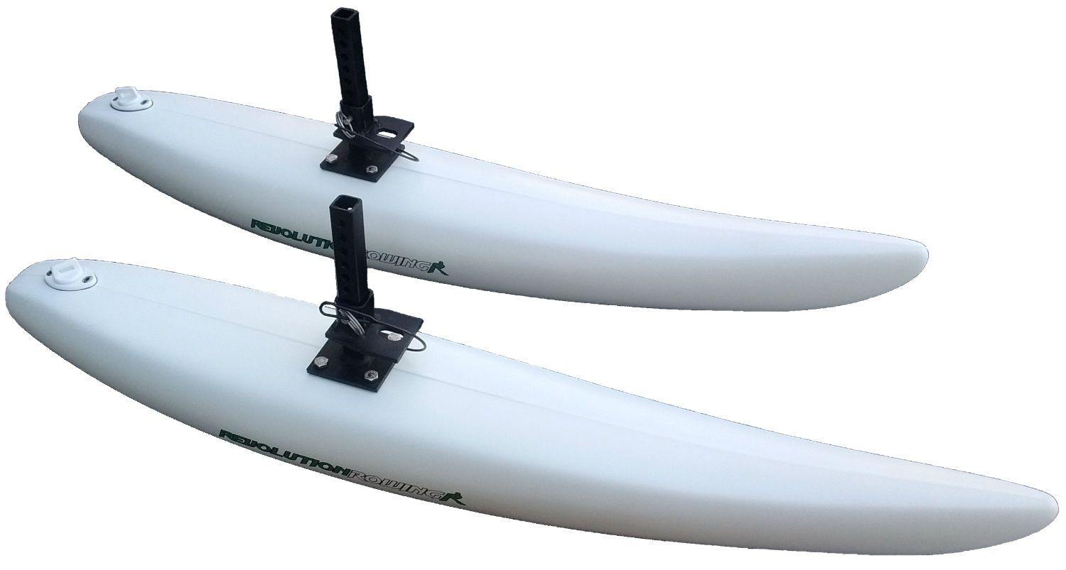 Rowing Stabilizer Pontoons, Stabilize Row Boats - Revolution Rowing